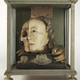 A meditation on decay: One side of this 18th-century vanitas tableau in wax resembles Queen Elizabeth I of England; the other half is a bare skull crawling with insects, snails and reptiles, representing the decay of the body in the grave. The text is drawn from Ecclesiastes 1:2 in the Bible: ‘Vanity of vanities, is all vanity.’ Wellcome Library, London